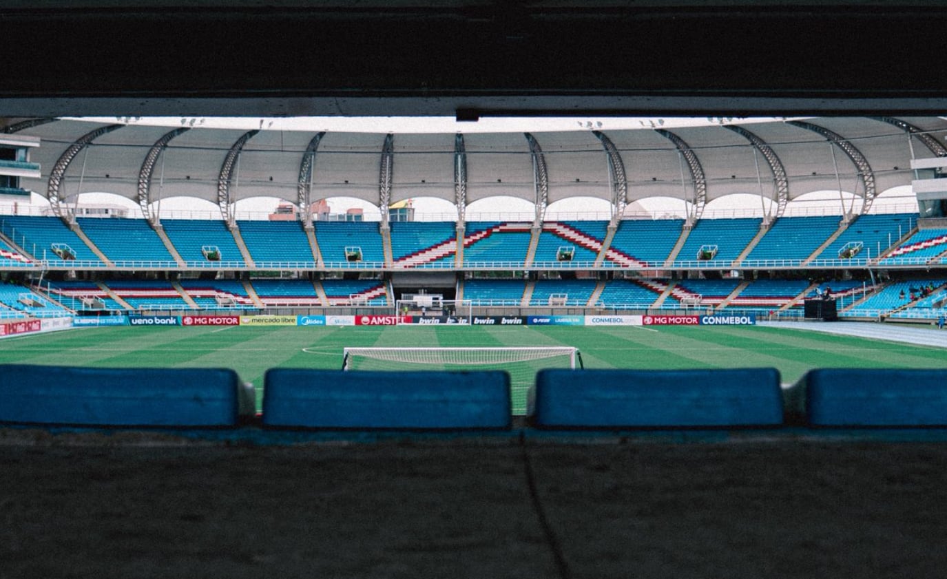 El estadio Pascual Guerrero de Cali sufrió afectaciones en sus instalaciones después del terremoto en Colombia
