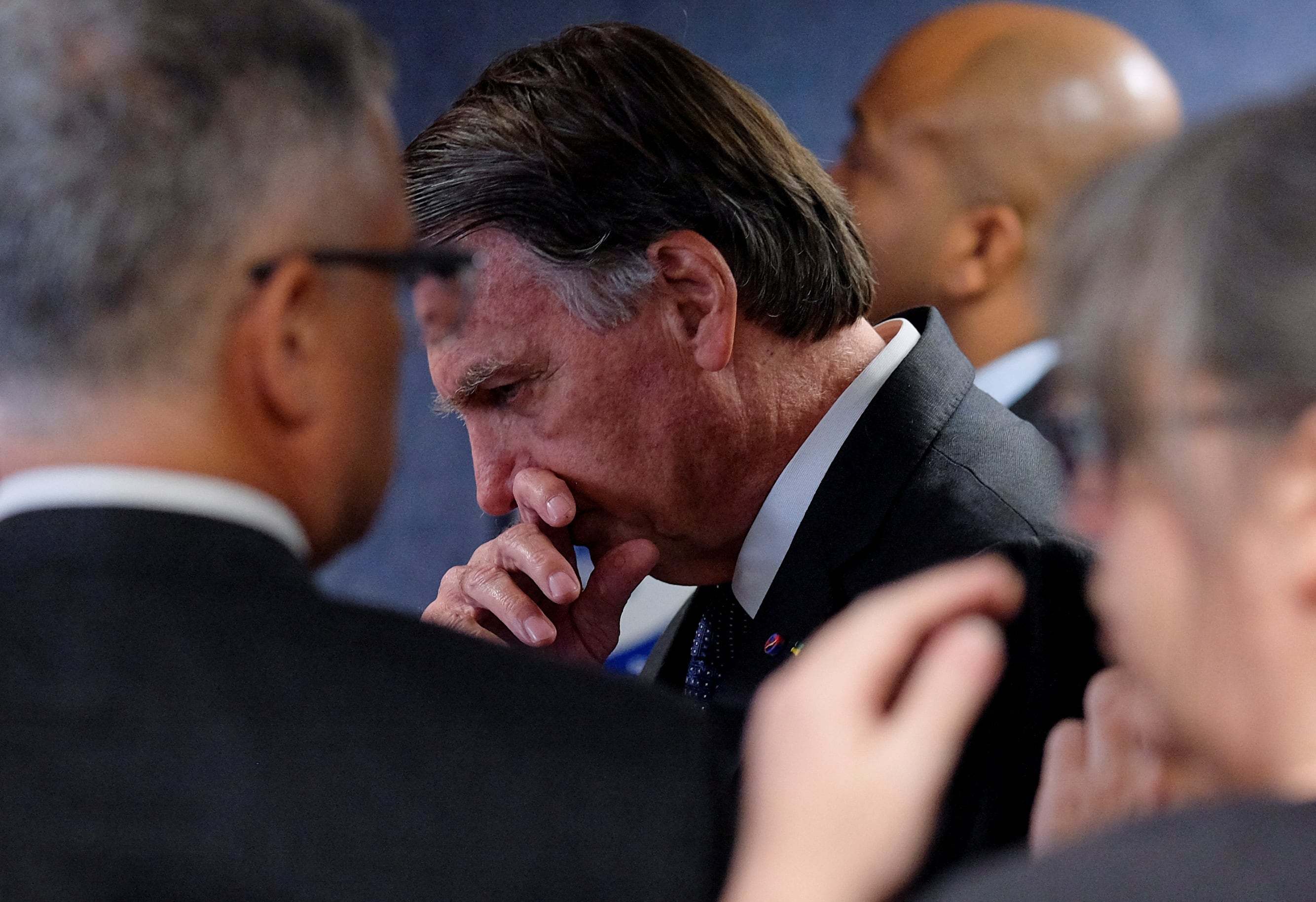 Jair Bolsonaro sufre una “intensa esofagitis” y guardará reposo tras someterse a una endoscopia. (REUTERS/Diego Herculano)