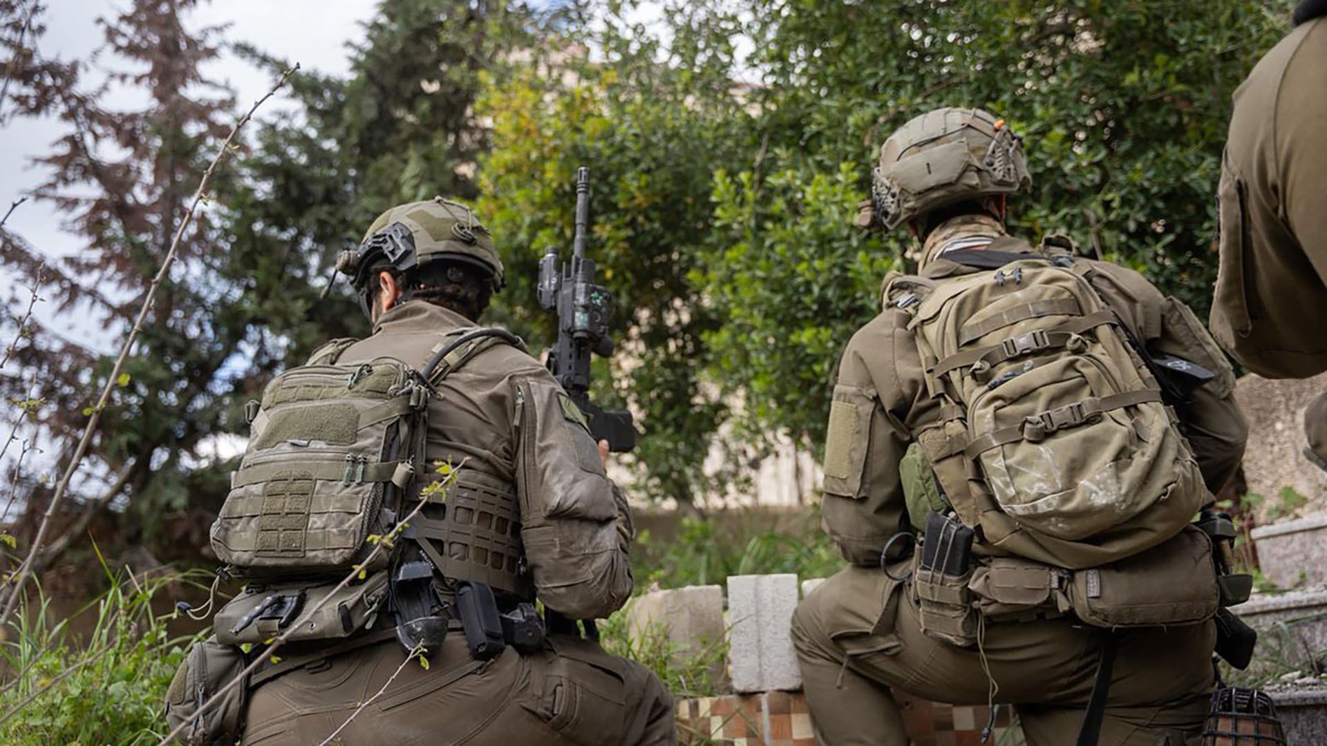 Soldados de las Fuerzas de Defensa de Israel (FDI)