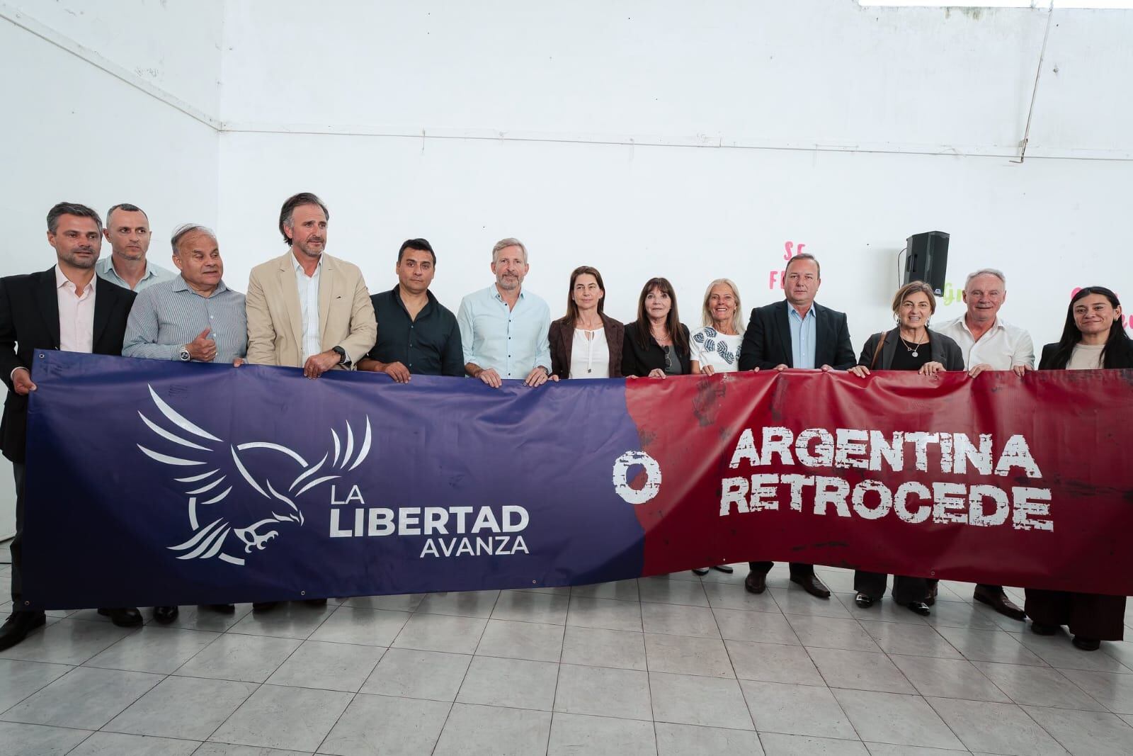 Frigerio estuvo con los candidatos que irán a las urnas en octubre