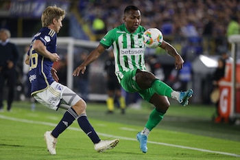 Andrés Llinás, de Millonarios, ante