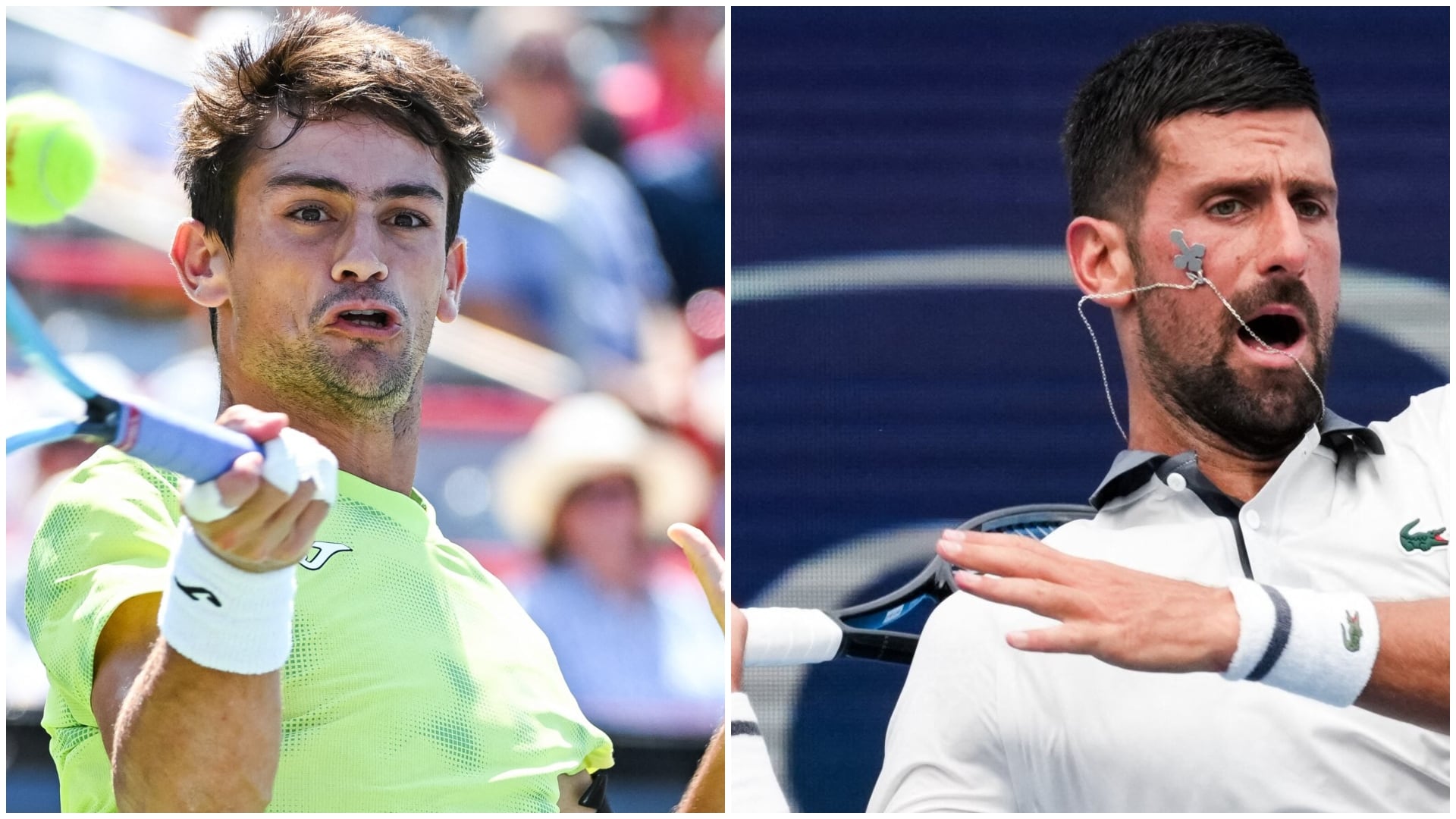 Será el primer cruce entre Mariano Navone y Npvak Djokovic (Crédito: Reuters)