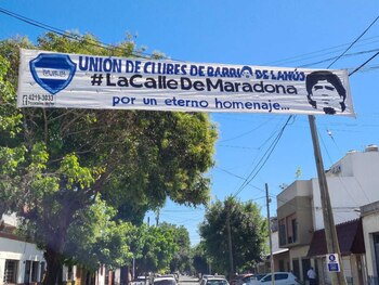 Días atrás se exhibían pasacalles