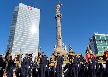 Día del policía desfile en