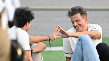 Orson Salazar recupera la sonrisa junto a su hijo tras meses marcados por su separación de Paz Vega y sus deudas