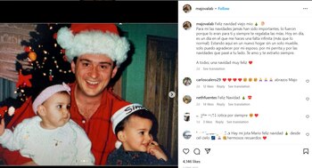 “Te amo y te extraño