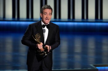 Macfadyen, galardonado con el Emmy, interpreta al asesino Charles Guiteau. (Créditos: AP/Chris Pizzello)