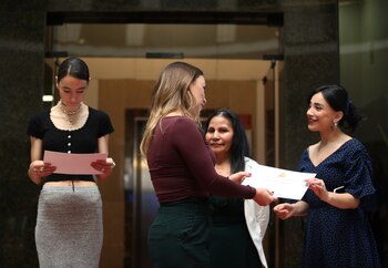 María José Ortega, una de