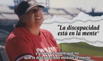 Mireya, una mujer discapacitada que