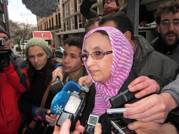 12/03/2013 La activista Aminetu Haidar