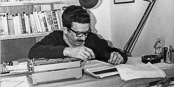 El jurado integrado por Gabriel García Márquez declaró fuera de concurso a Náfer Durán en el Festival de la Leyenda Vallenata de 1983 - crédito Fundación Gabo