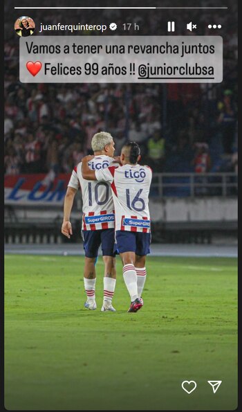 Juanfer Quintero puso a soñar a los hinchas del Junior