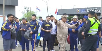 La deportación de los 10 aficionados se produjo durante los controles previos al partido por los octavos de final de la Copa Sudamericana