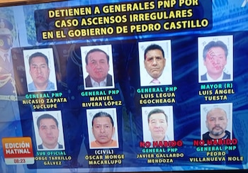 Detenidos por caso de ascensos