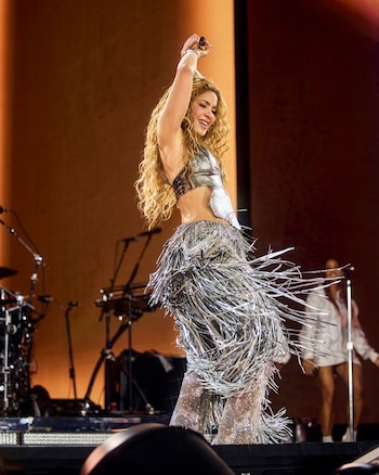 La barranquillera cantó con el