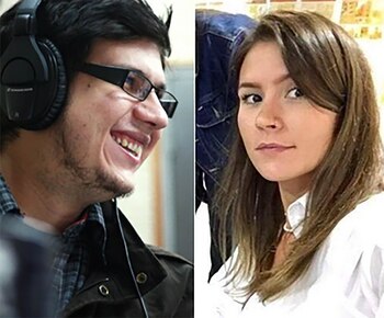 Los hermanos Jorge y Johanna