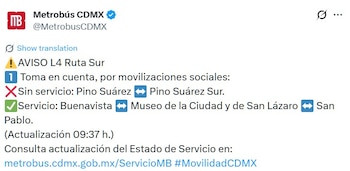 Avance en tiempo real de