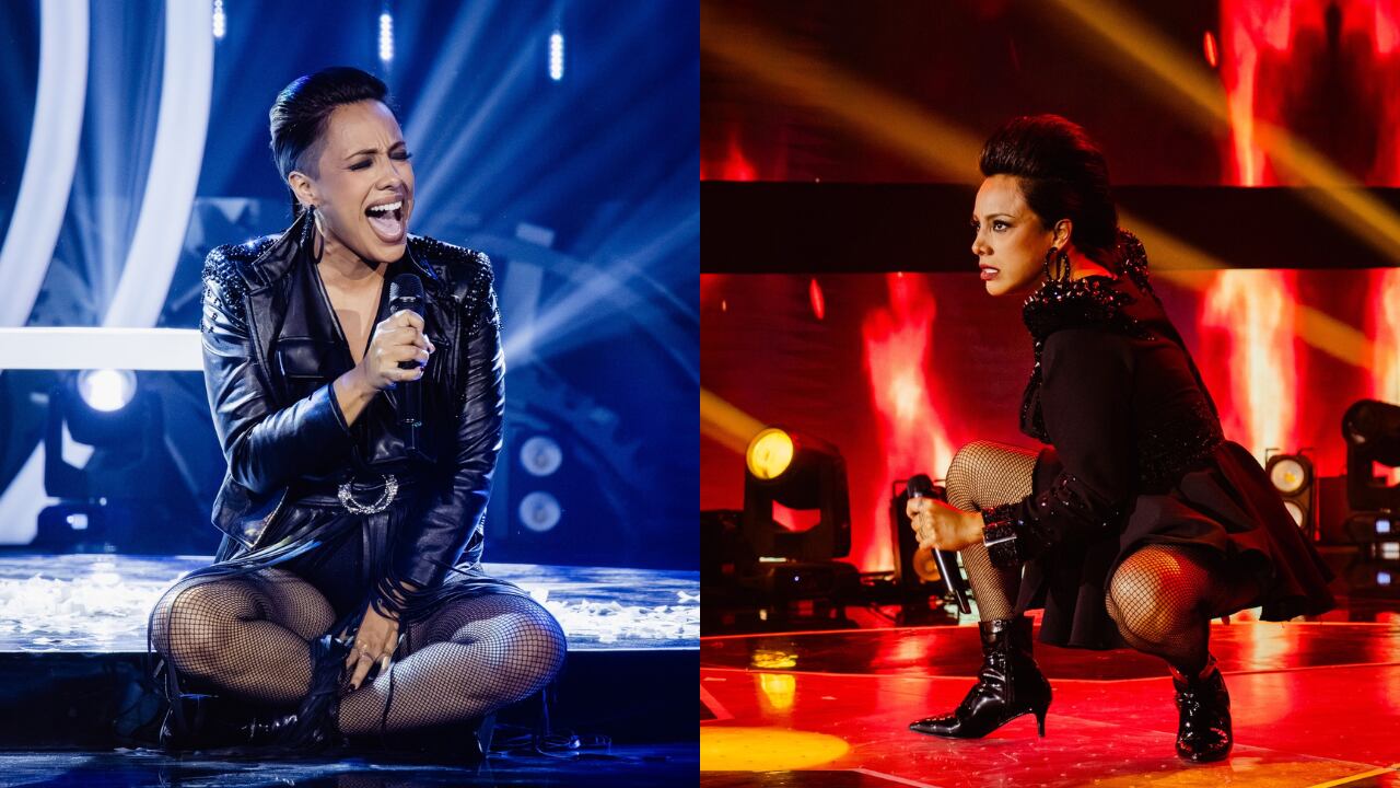 Melissa Ángeles es la imitadora de Alejandra Guzmán.