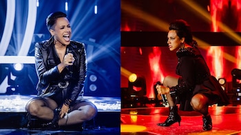 Melissa Ángeles es la imitadora