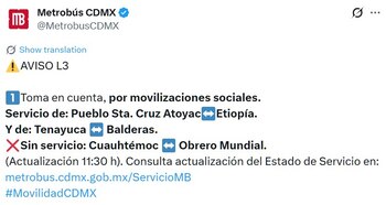 Avance en tiempo real de