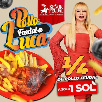 Promocion pollo a la brasa a 1 sol