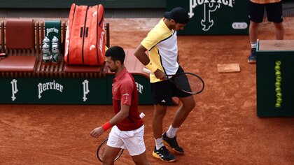 Francisco Cerúndolo y Novak Djokovic definen el boleto a los cuartos de final de Roland Garros en el quinto set