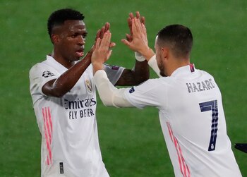 El delantero brasileño del Real