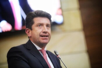 El ministro de Defensa, Diego