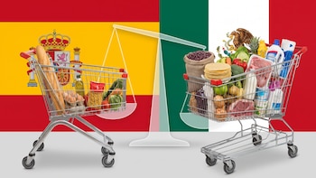 ¿Dónde rinde más el sueldo? Un salario mínimo en España vs. México: para qué alcanza realmente de la canasta básica