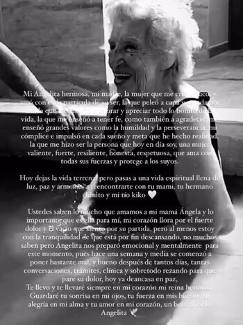 Gianella Marquina se despide