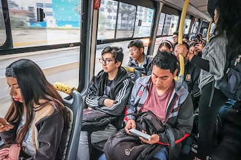 El tráfico y los embotellamientos son señalados como el principal problema durante los traslados por el 88,5% de los pasajeros.