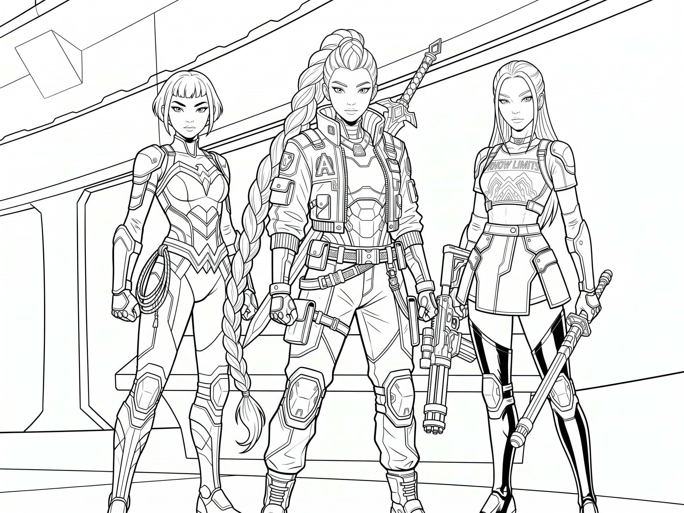 La imagen generada por la IA se puede convertir en una lamina para colorear. (Foto: Gemini)