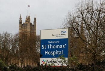 Vista del exterior del Hospital