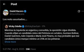 David Racero contestó a la
