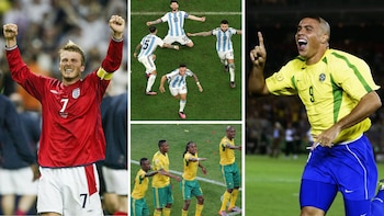 Lionel Messi junto a su