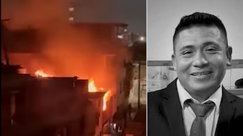 Salvó a sus dos hijas de un incendio, sufrió graves quemaduras y falleció al día siguiente: la tragedia que enluta a Trujillo