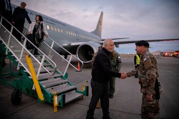 Taiana en su llagada a