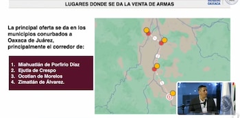 Venta de armas en Oaxaca