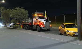 El siniestro en Bogotá ocurrió en el sector de Lisboa, en la localidad de Suba, después del partido entre República Democrática del Congo y Colombia - crédito Captura video
