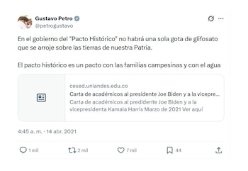 En 2021 el presidente Gustavo