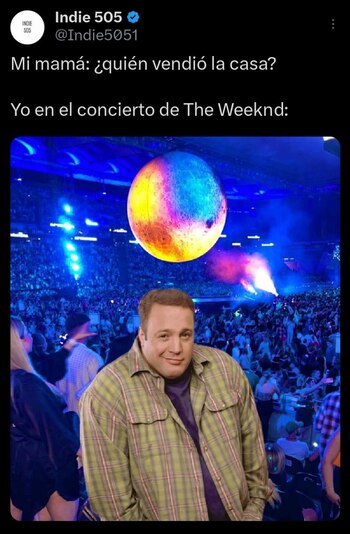 Memes The Weeknd
(captura de