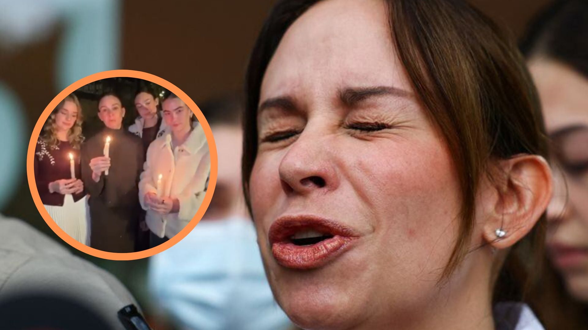 María Claudia Tarazona, viuda de Miguel Uribe, compartió el video en su cuenta de Instagram - crédito Luisa González/REUTERS/@maclaudiat/Instagram