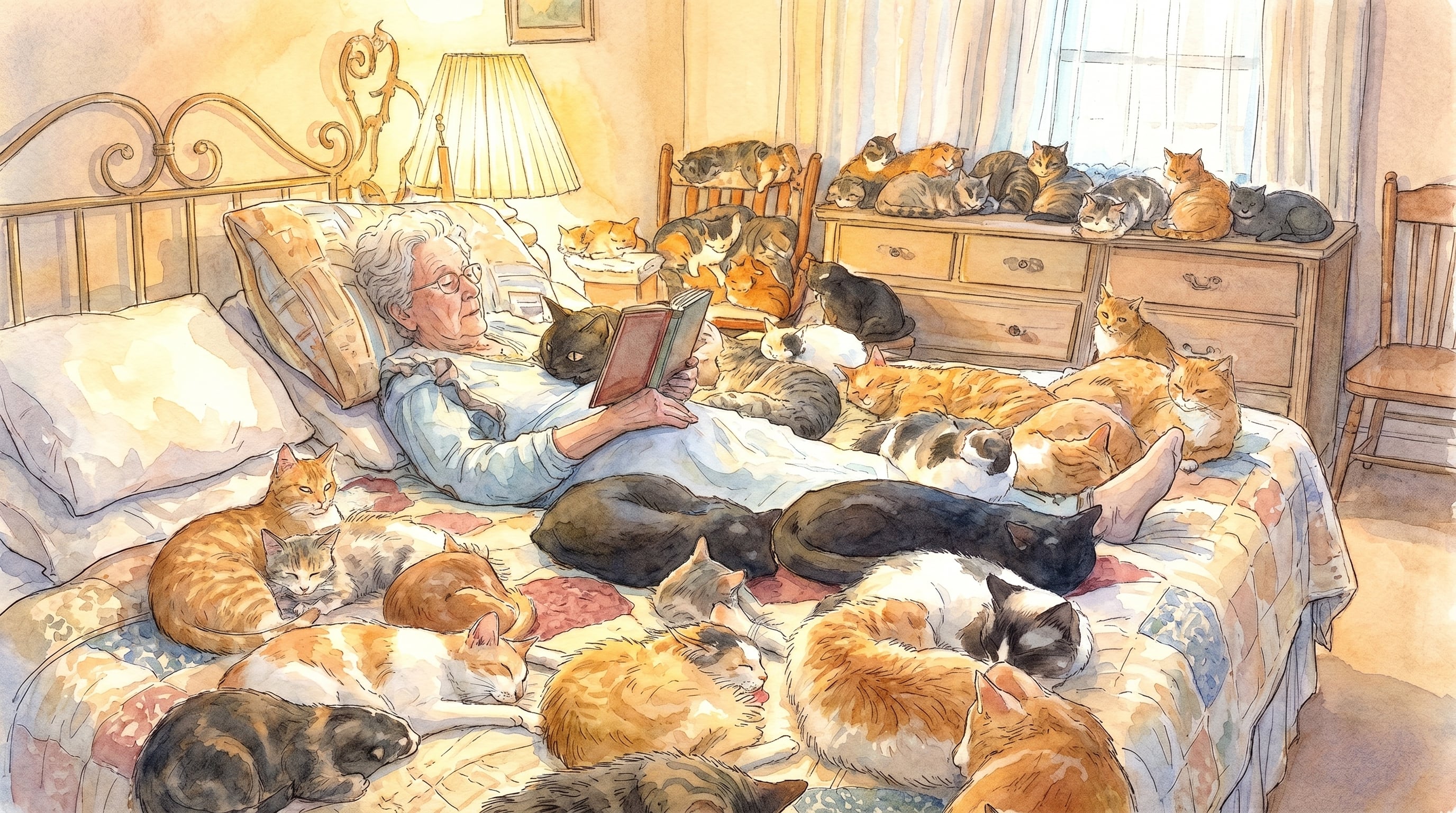 El estigma de la “loca de los gatos” funciona como un control social sobre la autonomía femenina. (Imagen Ilustrativa Infobae)