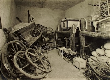 Fotografía de la tumba del faraón Tutankamón en 2012 (Wikimedia Commons)