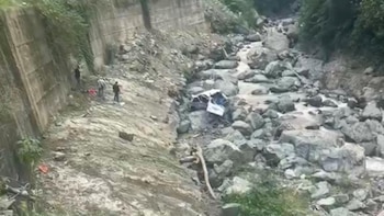Este fue el lugar del siniestro vial, en Salgar, Antioquia - crédito Teleantioquia