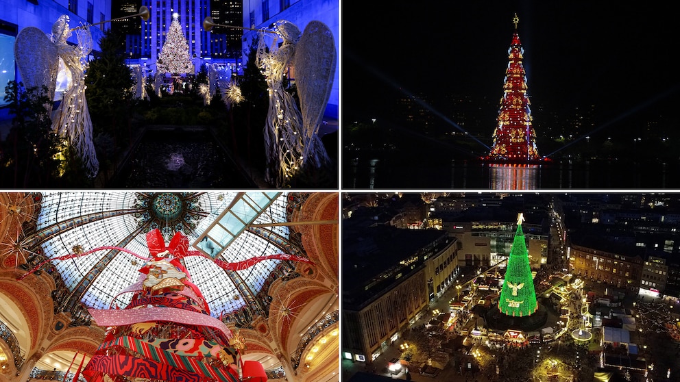 Los 8 árboles de Navidad más icónicos del mundo: desde Nueva York hasta Río de Janeiro Los 8 árboles de Navidad más icónicos del mundo: desde Nueva York hasta Río de Janeiro