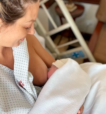 Noelia Marzol y su recién