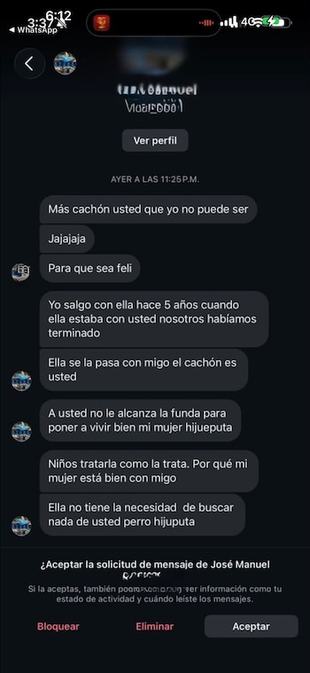 Un tercer hombre aparece en los registros revelados - crédito @ColombiaOscura/X