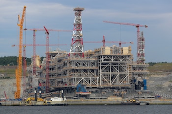 Una estructura de hormigón basada