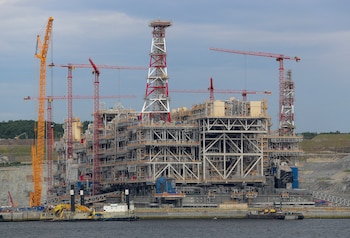 Una estructura de hormigón basada